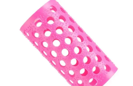 Eurostil Rulos De Plástico Rosas Nº4 6uds